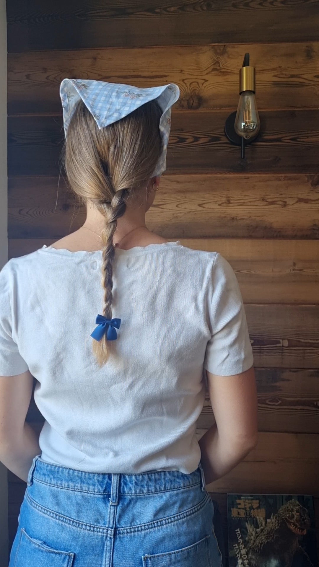 Bandana bleu